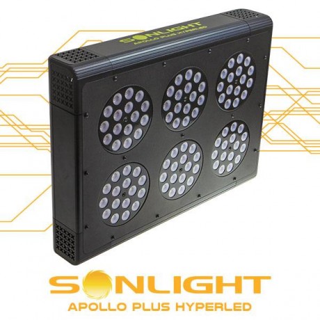 Led Apollo PLUS Hyperled Sonlight 6 (96x3w) 288W - Agro